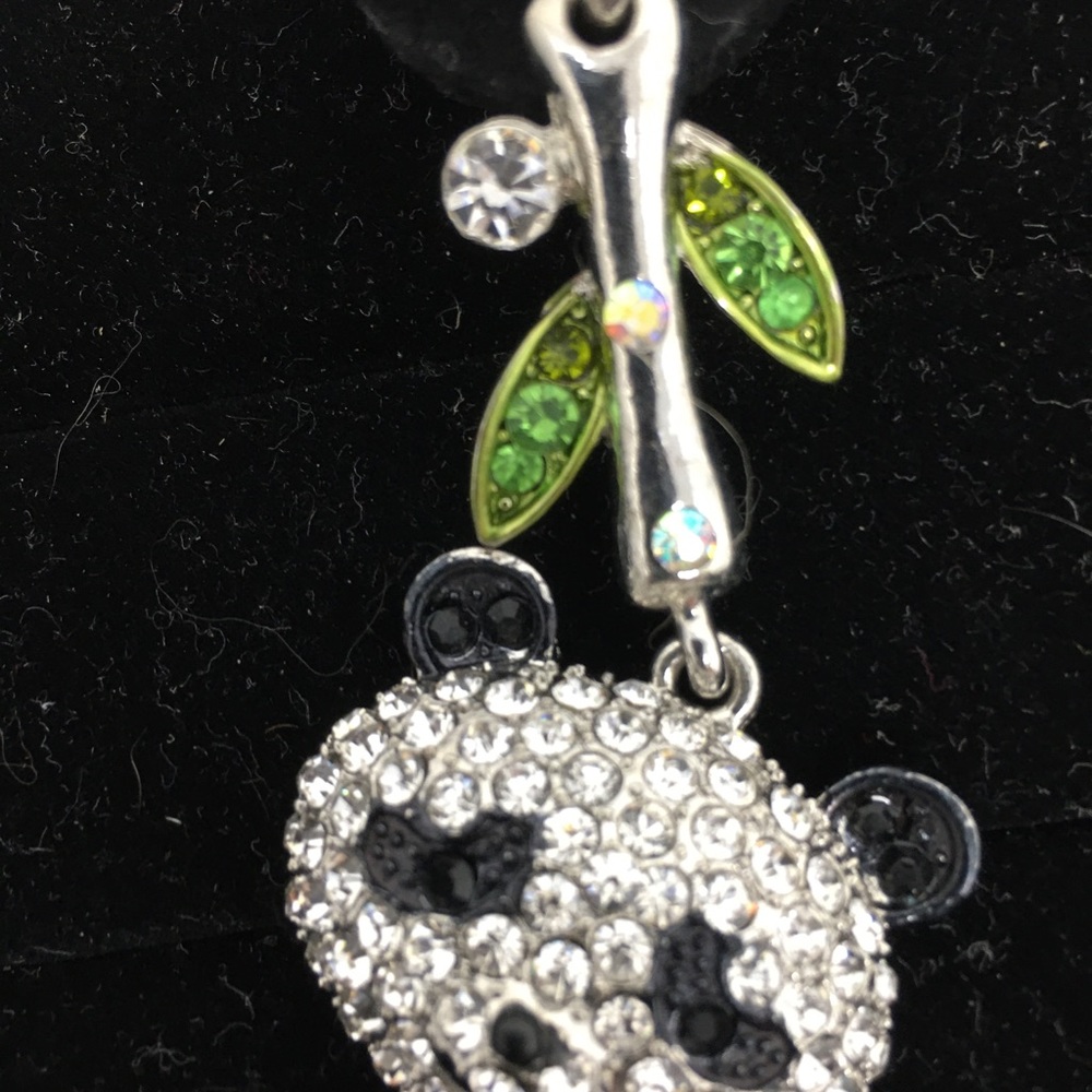 Panda Earrings